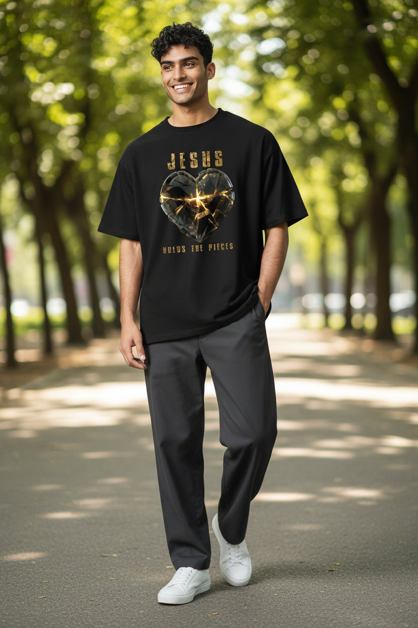 Jesus Holds The Pieces