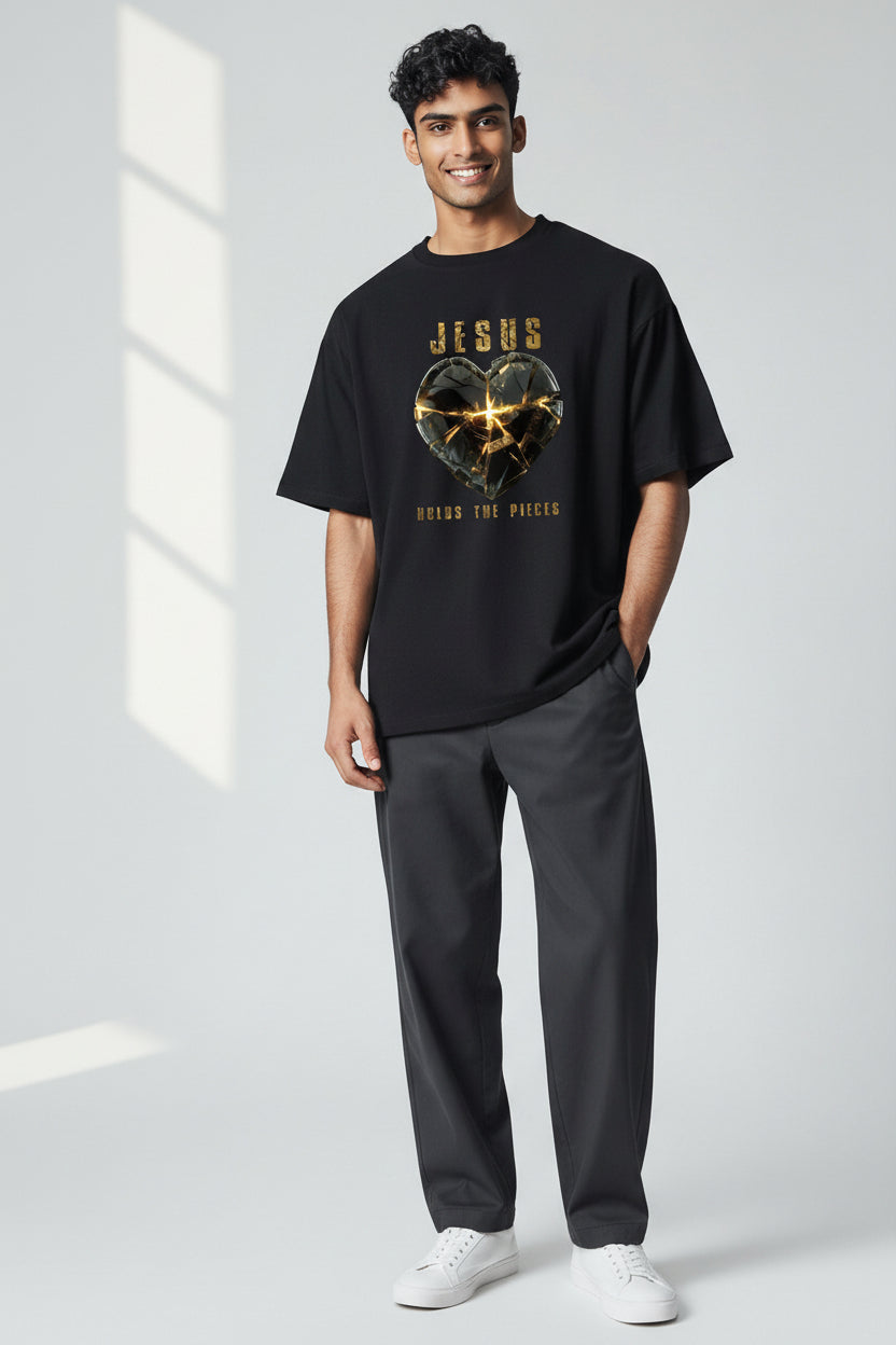 Jesus Holds The Pieces